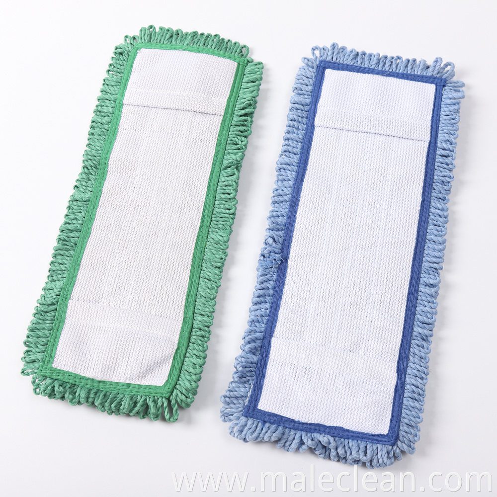 Microfiber Pocket Llop Mop With Mesh Back